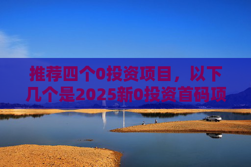 推荐四个0投资项目，以下几个是2025新0投资首码项目！