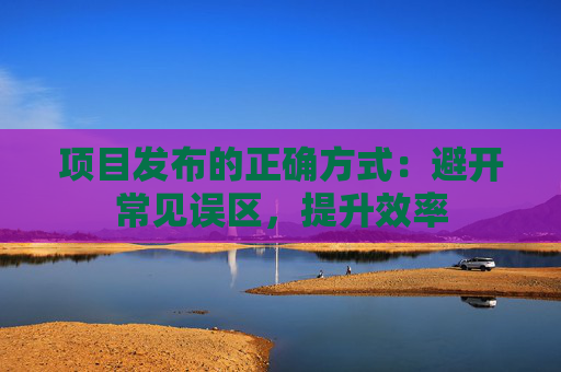 项目发布的正确方式：避开常见误区，提升效率
