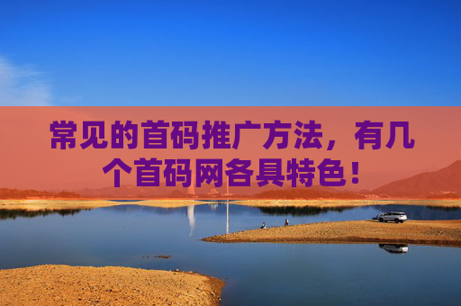 常见的首码推广方法，有几个首码网各具特色！