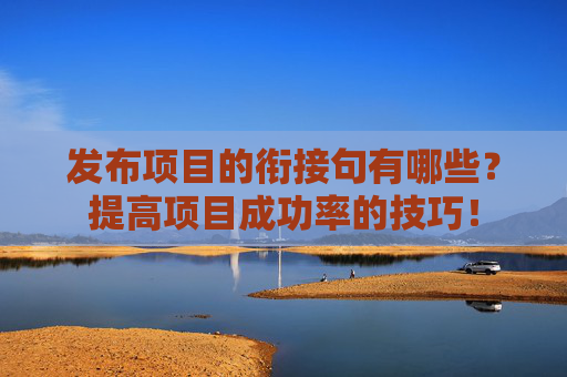 发布项目的衔接句有哪些？提高项目成功率的技巧！